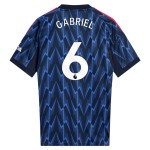 Günstige Fußballtrikots Arsenal Gabriel 6 Auswärtstrikot 2025-26 Kurzarm